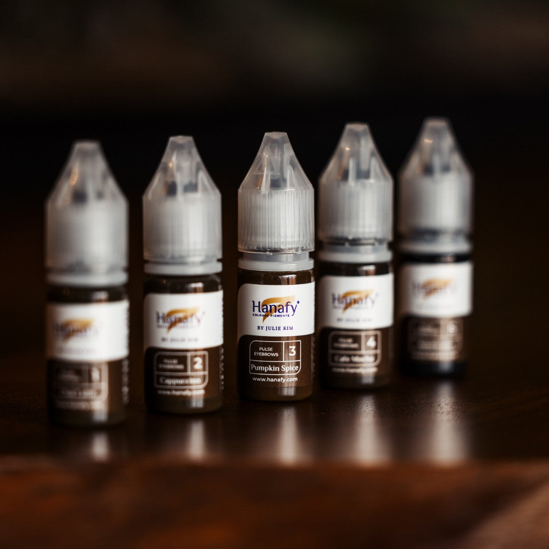 Full Pulse Pigments collection for nanobrows and permanent makeup
